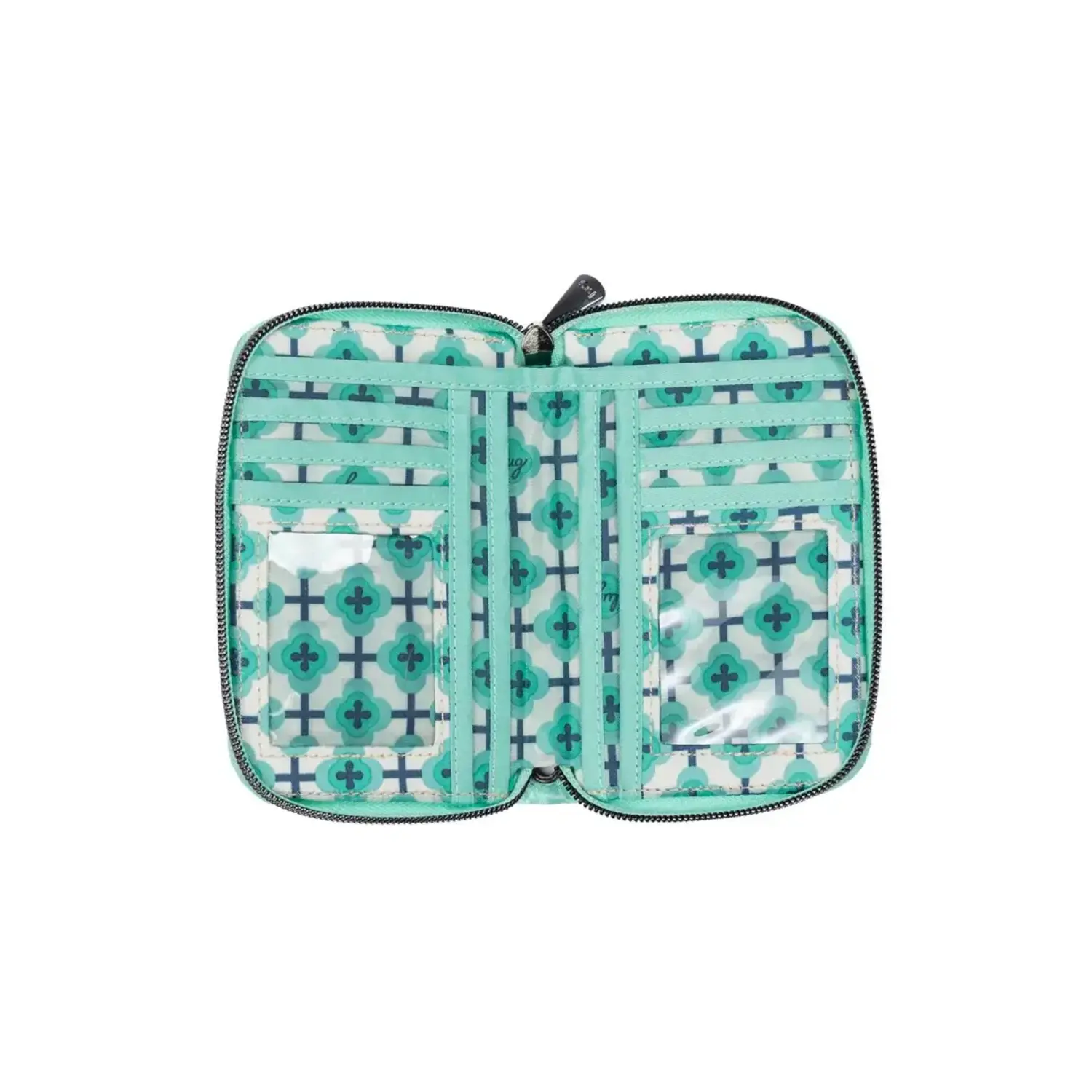 Lug Legacy Collection Rodeo RFID Wallet- Bubble Mint - Just Bags