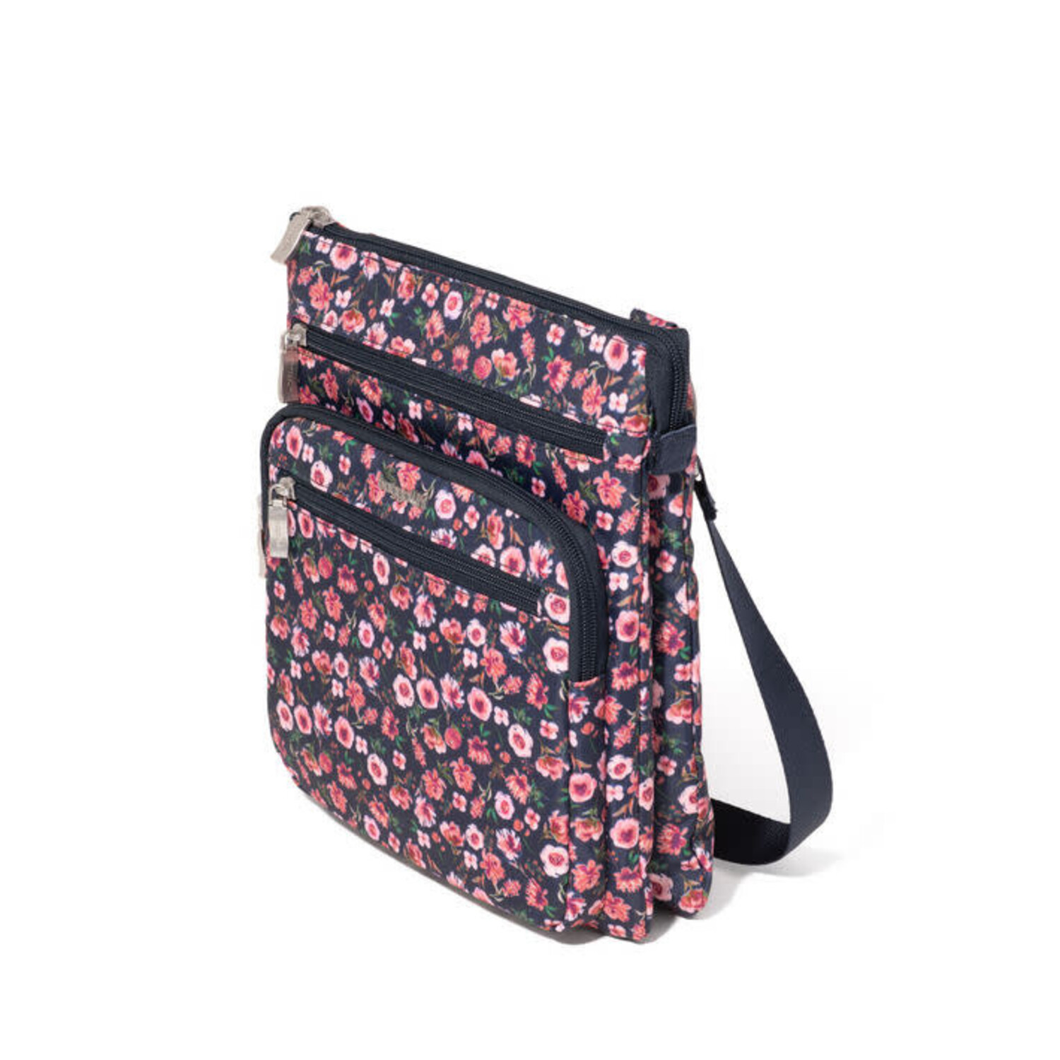 Baggallini Out and About Crossbody- Autumn Peony - Just Bags  display picture 1