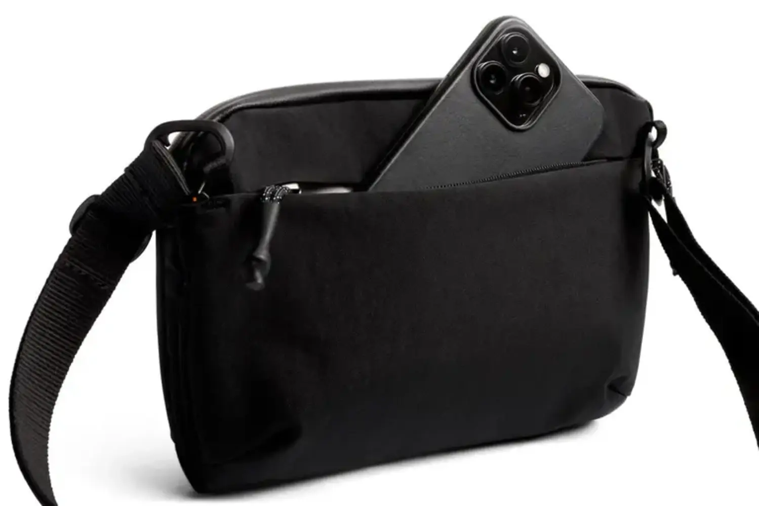 Bellroy Venture Travel Crossbody- Jet Black - Just Bags Luggage Center