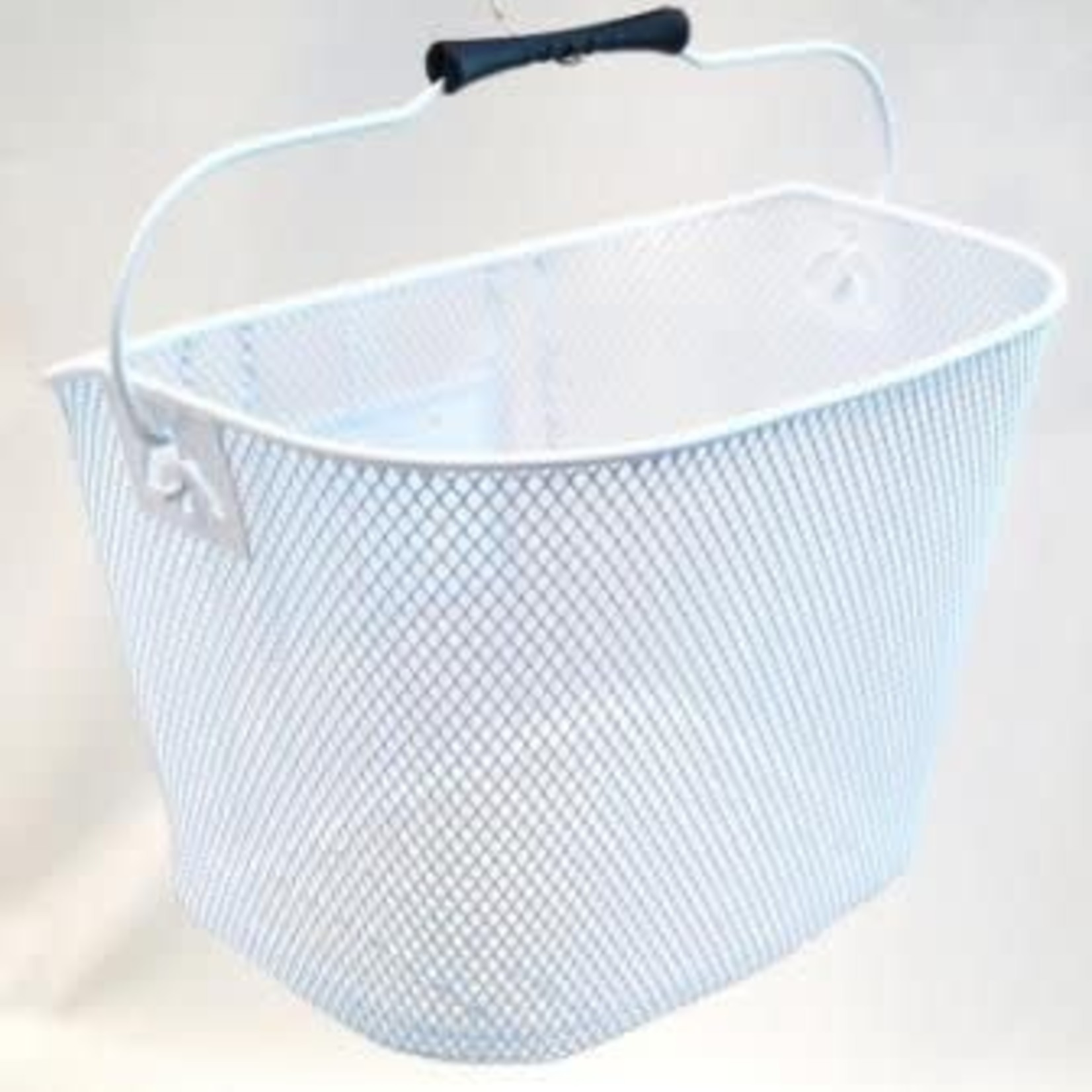 Front Mesh Basket - handle & QR Adjustable Angle (WHITE)