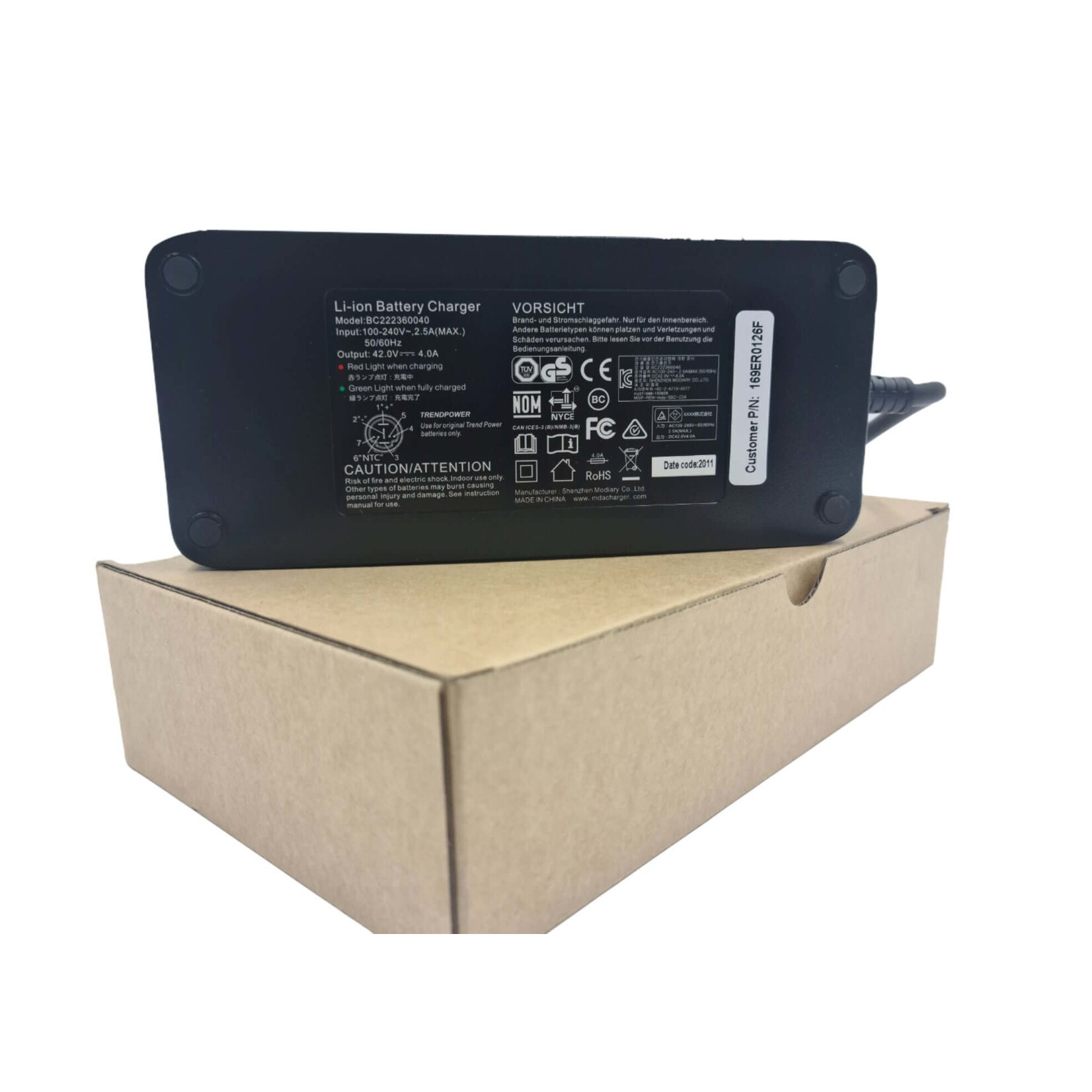 2019 Norco Sight VLT Battery Charger