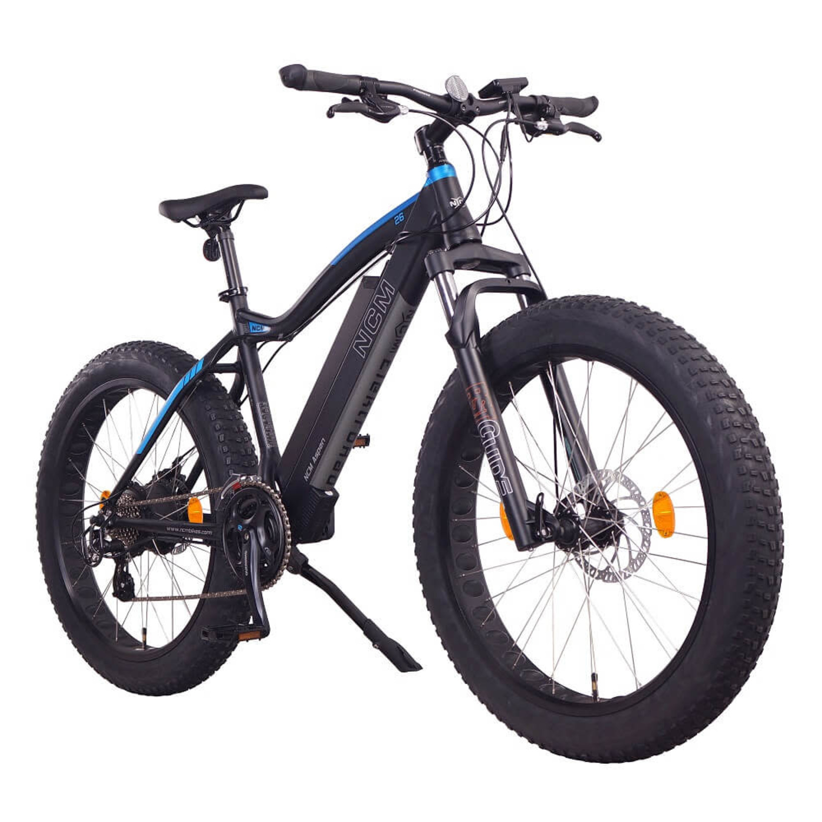NCM NCM Aspen Plus Fat Electric Bike,E-Bike, 48V 16Ah 250W, E-MTB 768Wh Battery [Black 26"]