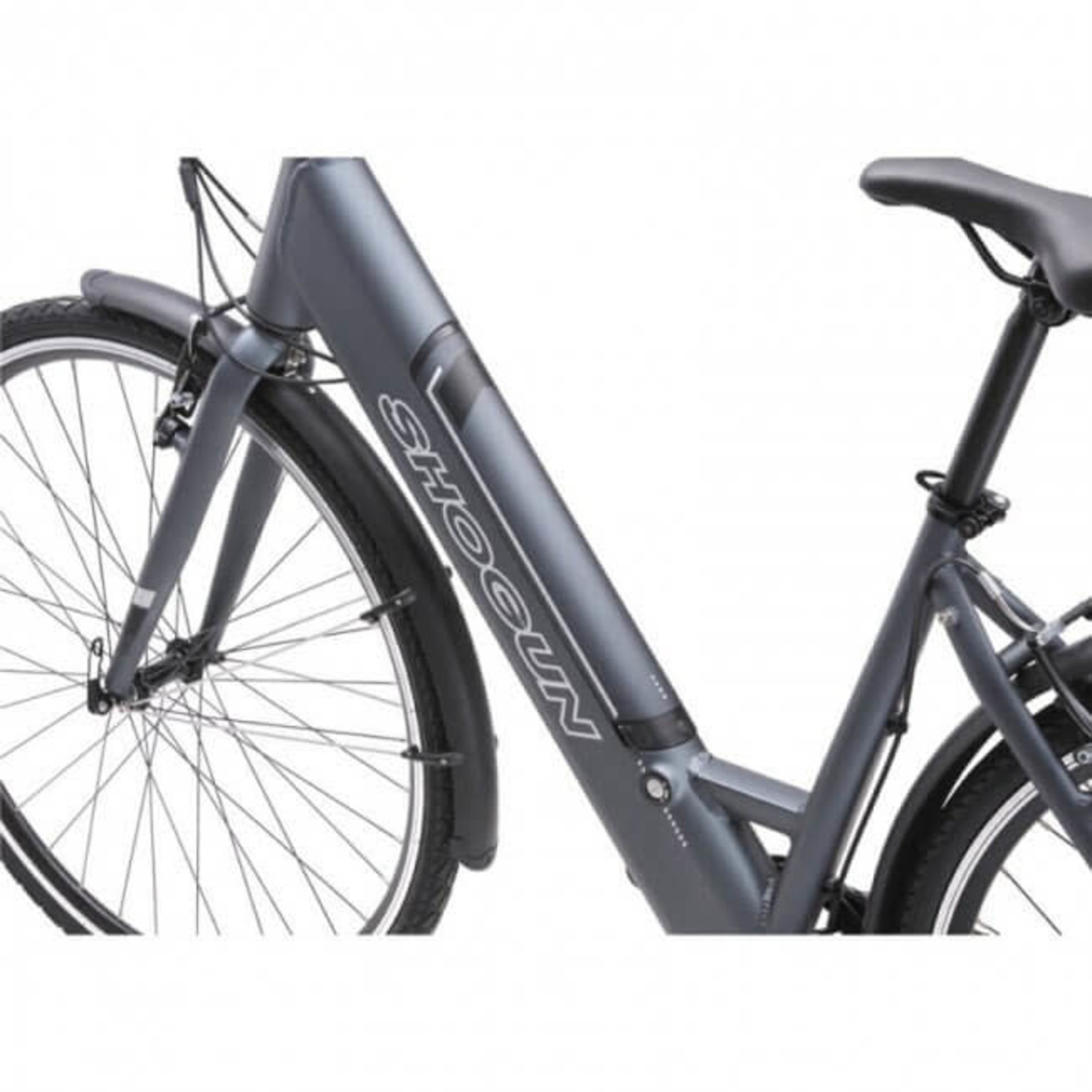 Shogun Rental/Used - Shogun EB1 Step Through Electric City Bike Charcoal M