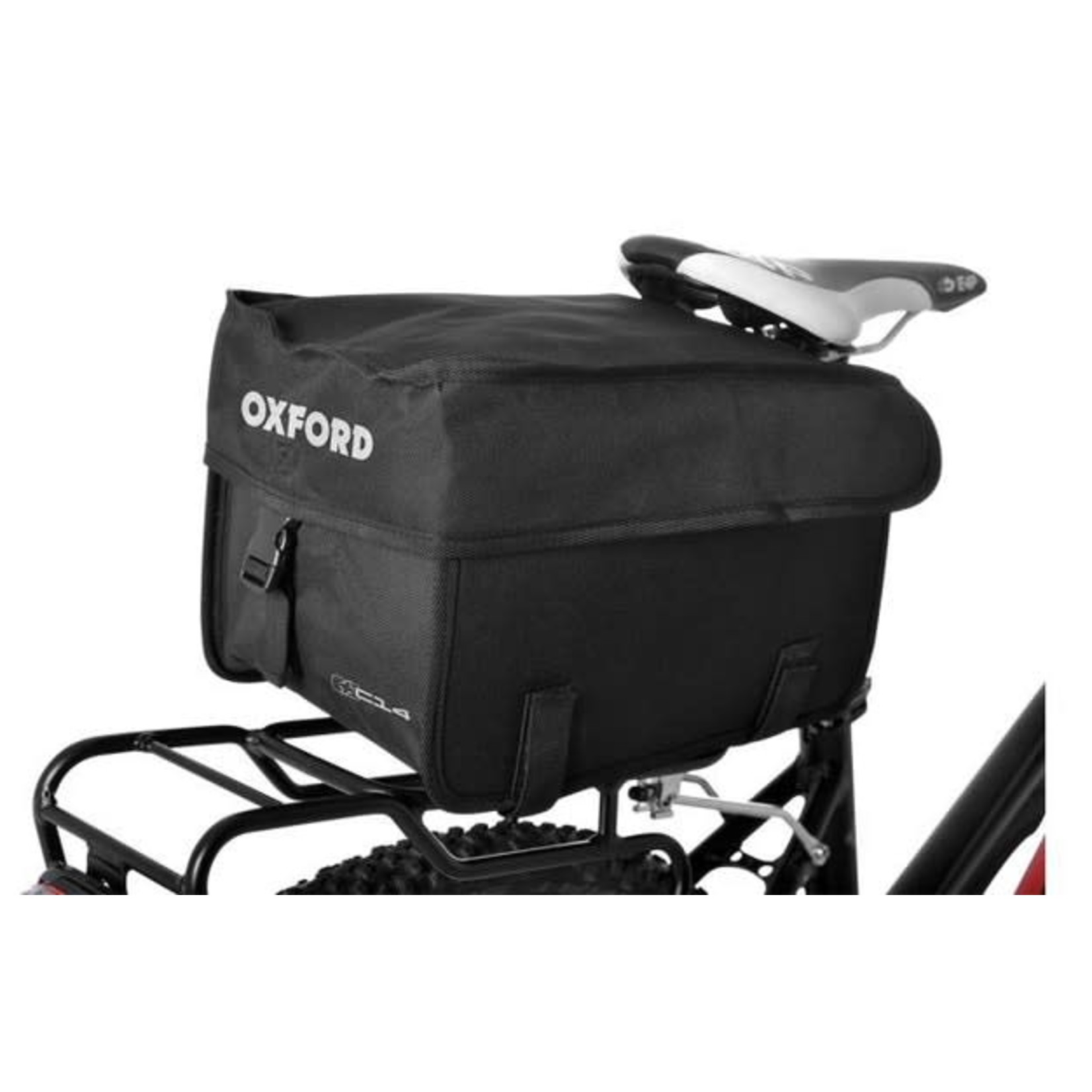 OXFORD RACK TOP BAG - C14 Commuter Bag, 14L, BLACK