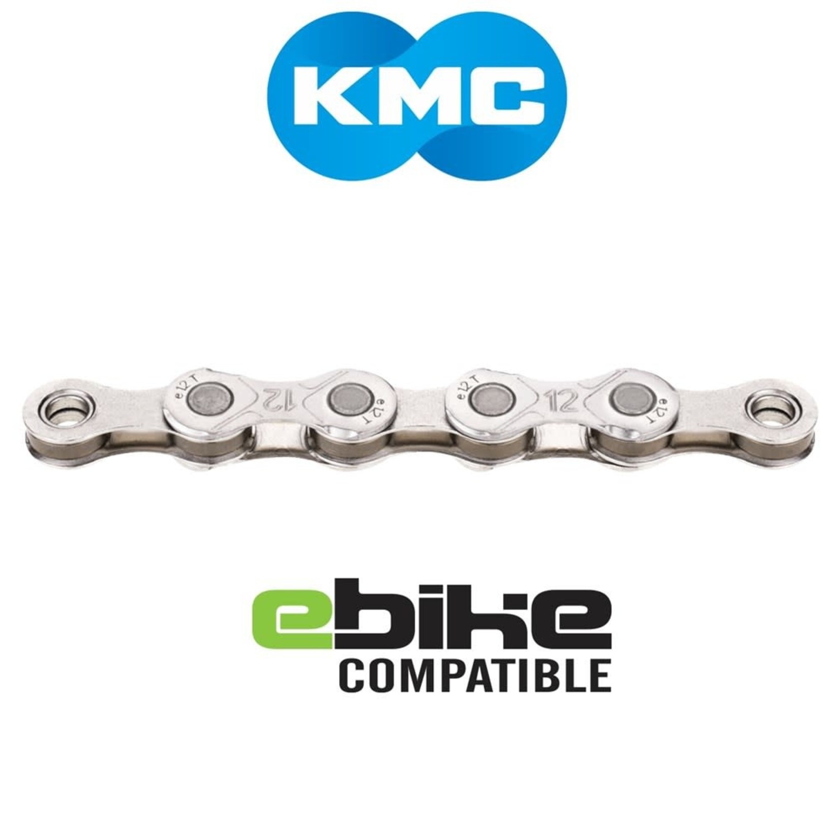 KMC e12 Chain for 12 Speed eBikes (130 Links) - KBL Bikes