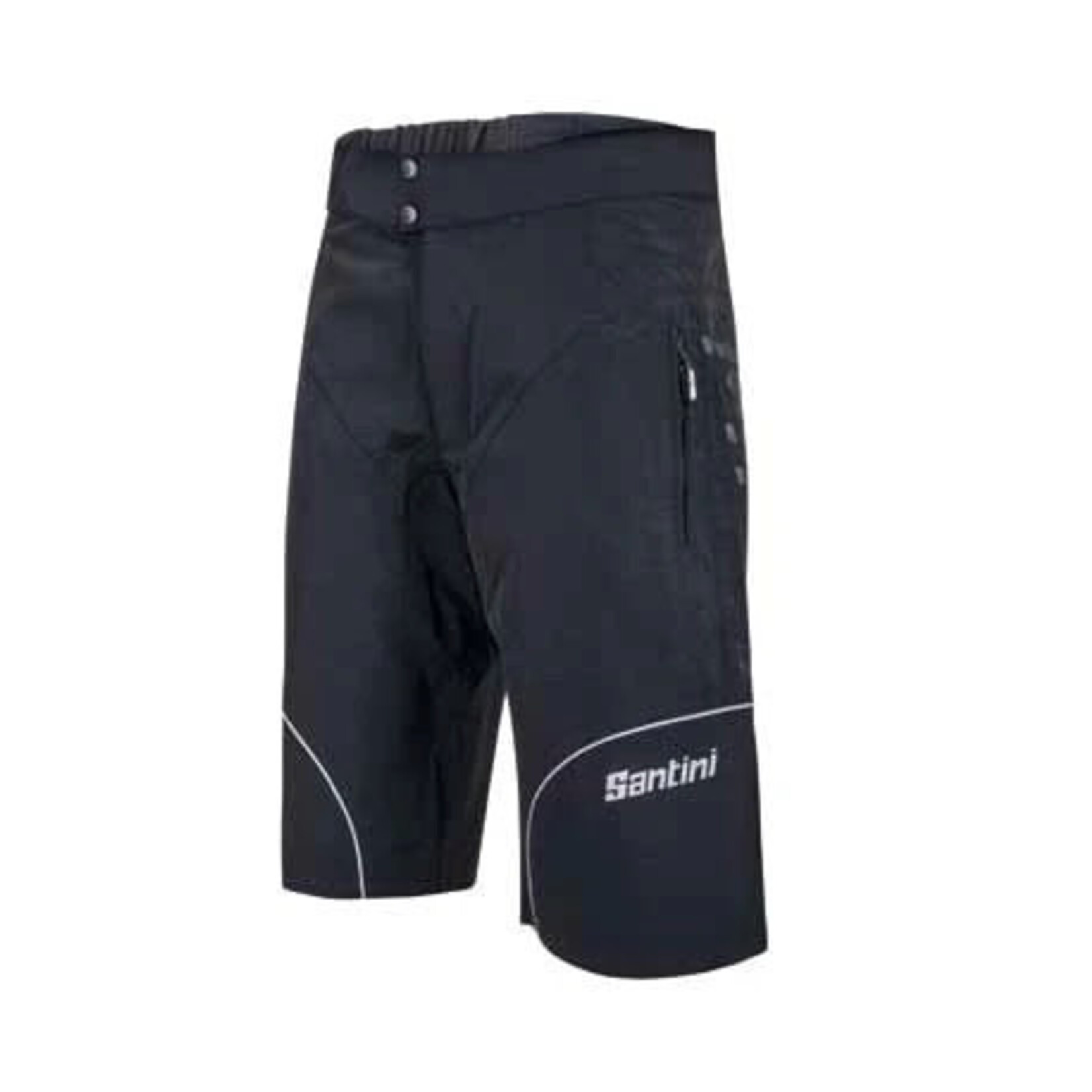 Santini Forge MTB Shorts (Black / Medium)