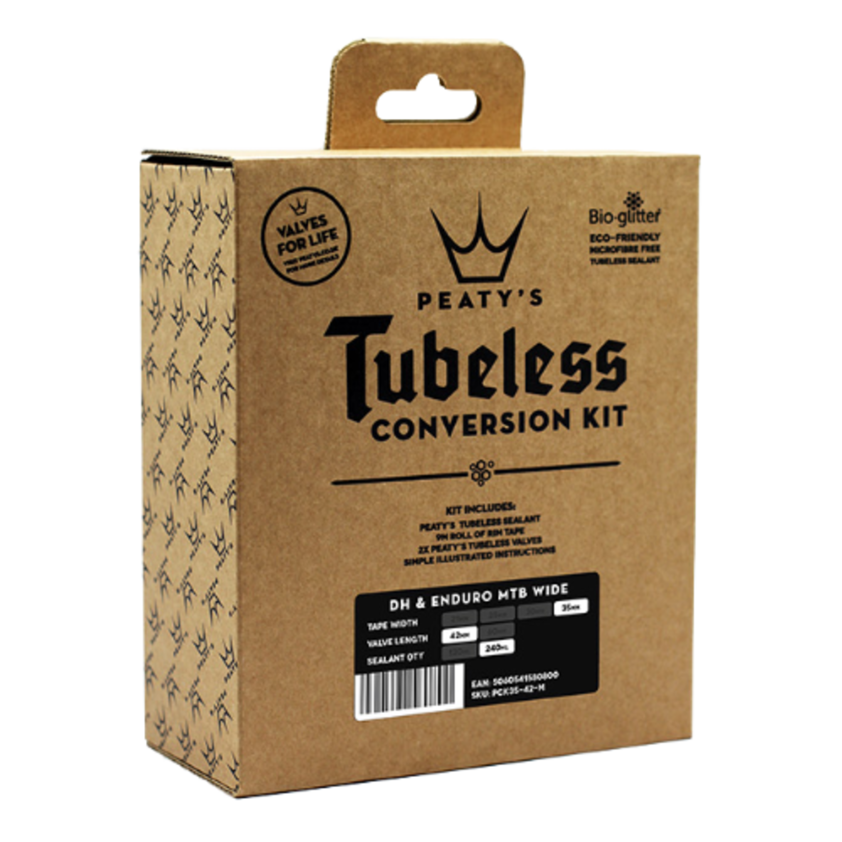 Peaty's Tubeless Conversion Kit 35mm