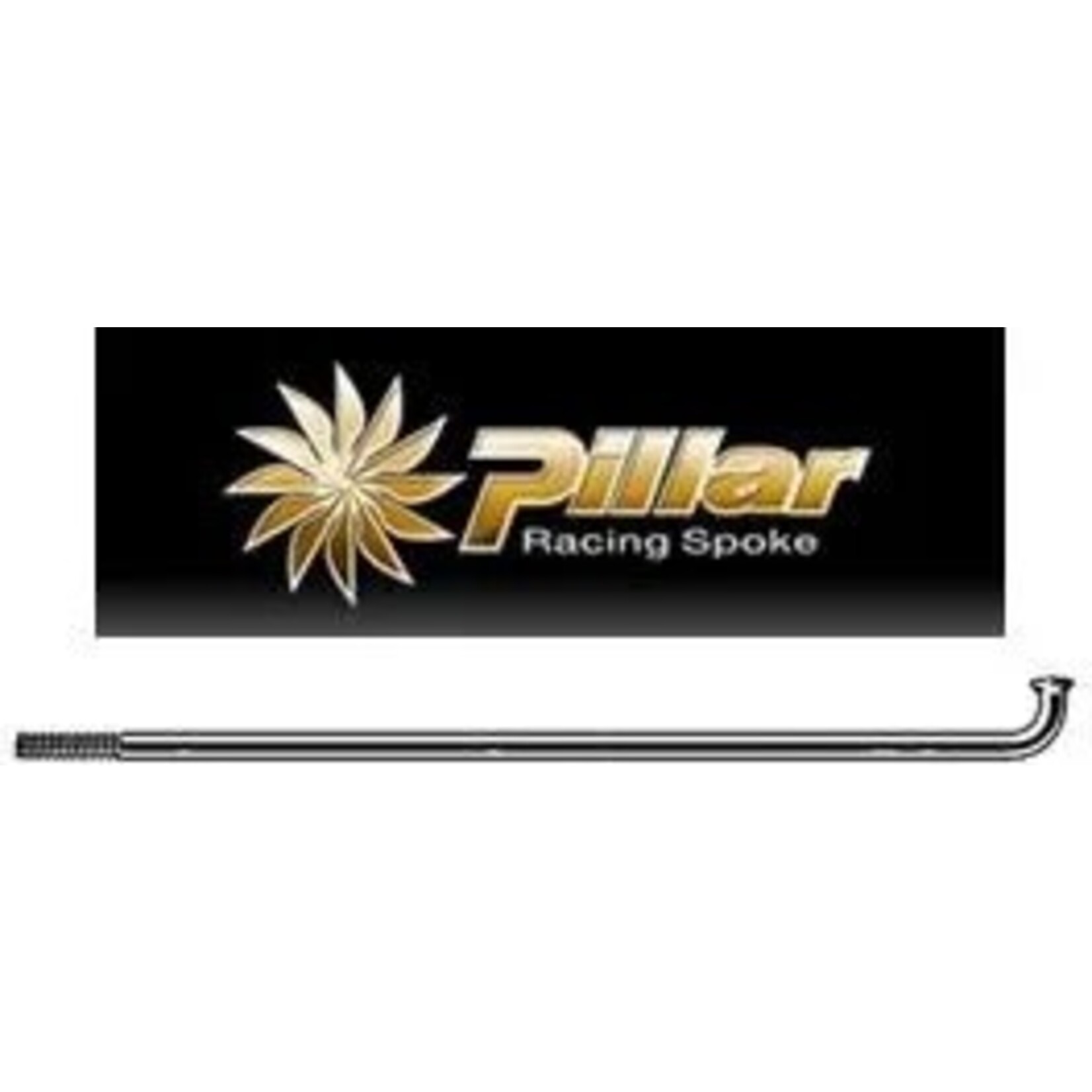 Pillar J-Hook Spoke 14Gx260mm BLACK