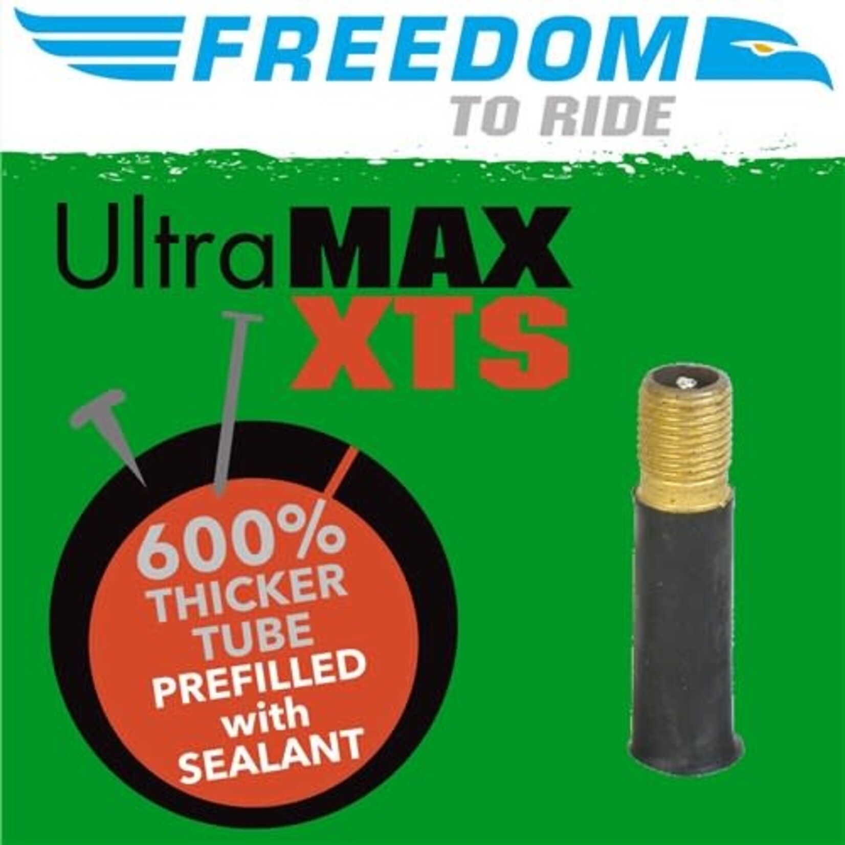 Freedom UltraMAX XTS SchraderTube 27.5"x1.75"/2.125" (48mm Valve)