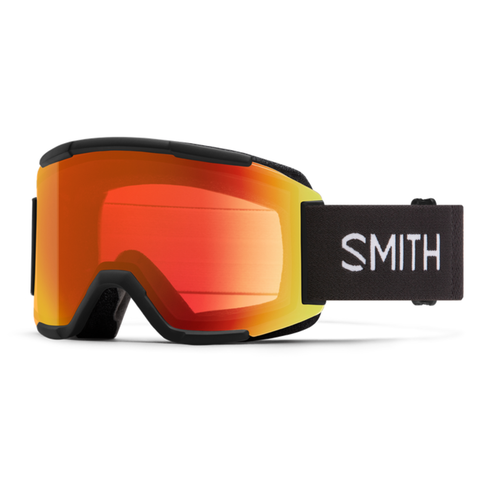Smith Squad Chromapop Black with Red mirror/Yelow lense