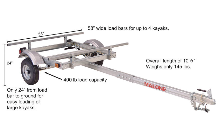 Malone Malone Ecolight Base Trailer