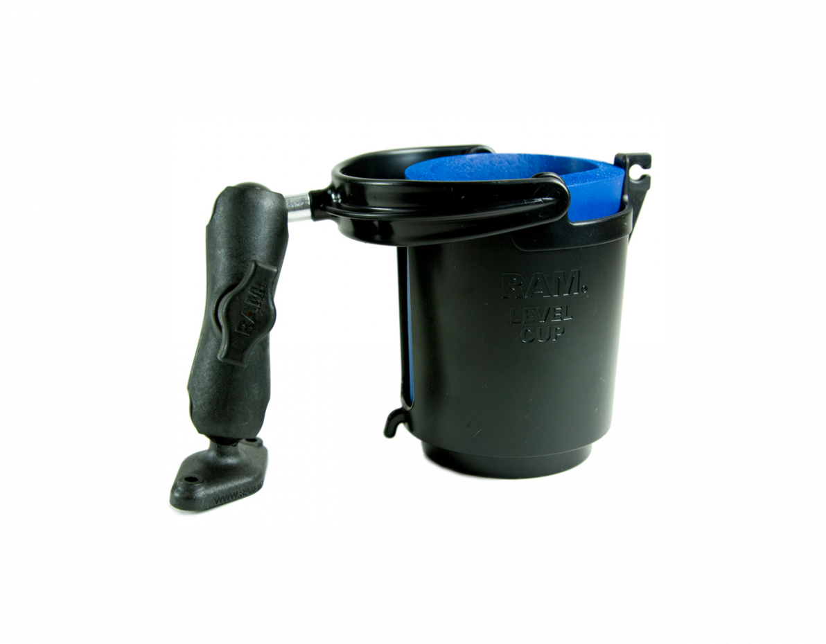Ram Mounts RAM® Level Cup™ 16oz Drink Holder with Diamond Base