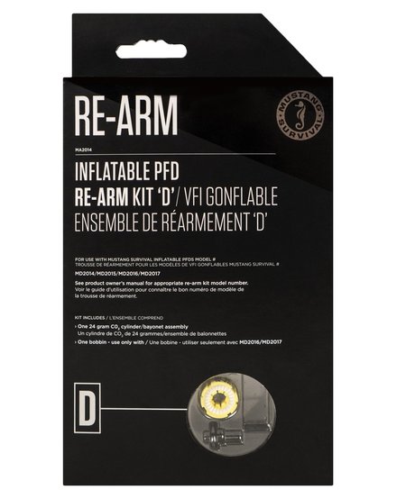 Mustang Re-arm Kit D - 24g Auto/Manual (with Bayonet)