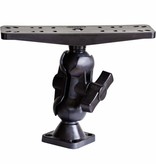 Scotty 173 - 2 1/4" Ball Mount with Fish Finder Plate