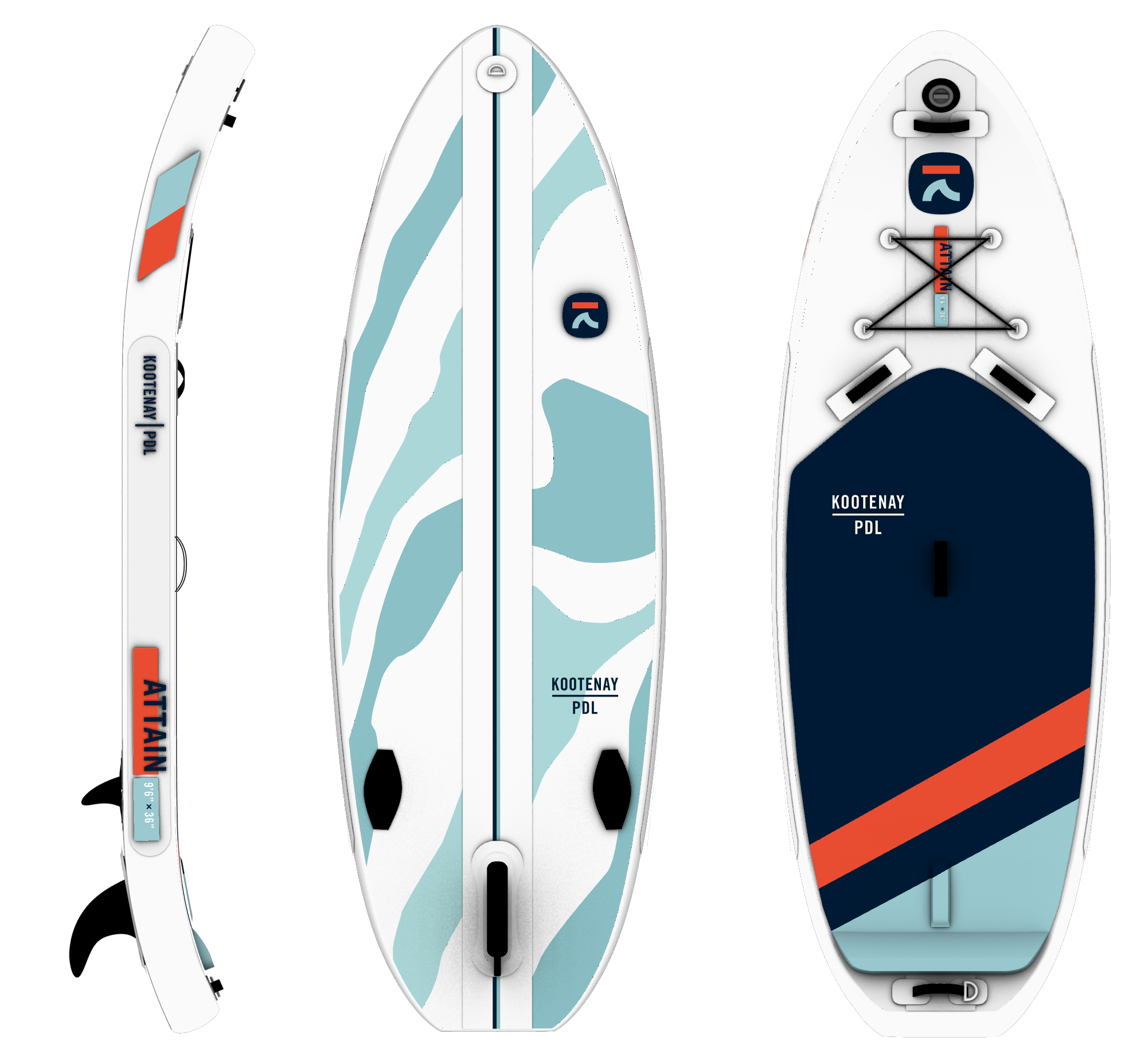 Kootenay PDL Attain 9'6" x 36" x 6" Inflatable