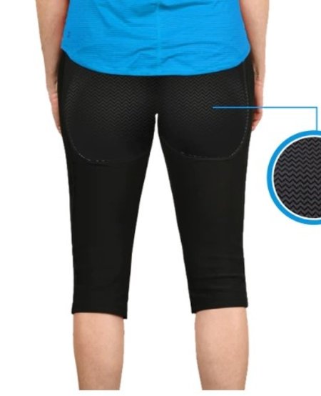 Non-Slip Cushioned Paddling Pants - Capri Length