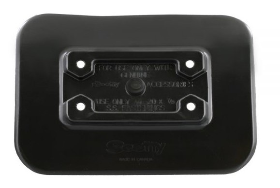 Scotty Scotty 341BK Glue on Pad