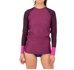 Level Six Level Six Woman's Coastal Rash Top Loose Fit L/S