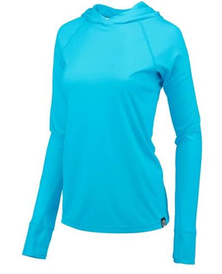Women's Adelphi U/V Hooded Long Sleeve