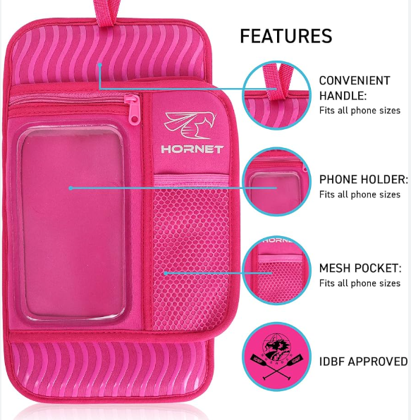 Hornet Deluxe Dragon Boat Seat Pad with Strap  PINK