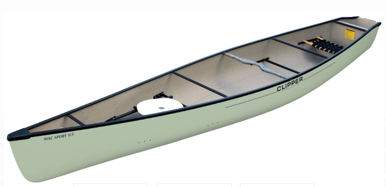 Clipper Clipper Mac Sport 16'6 Fiberglass Sq St Avocado with black trim