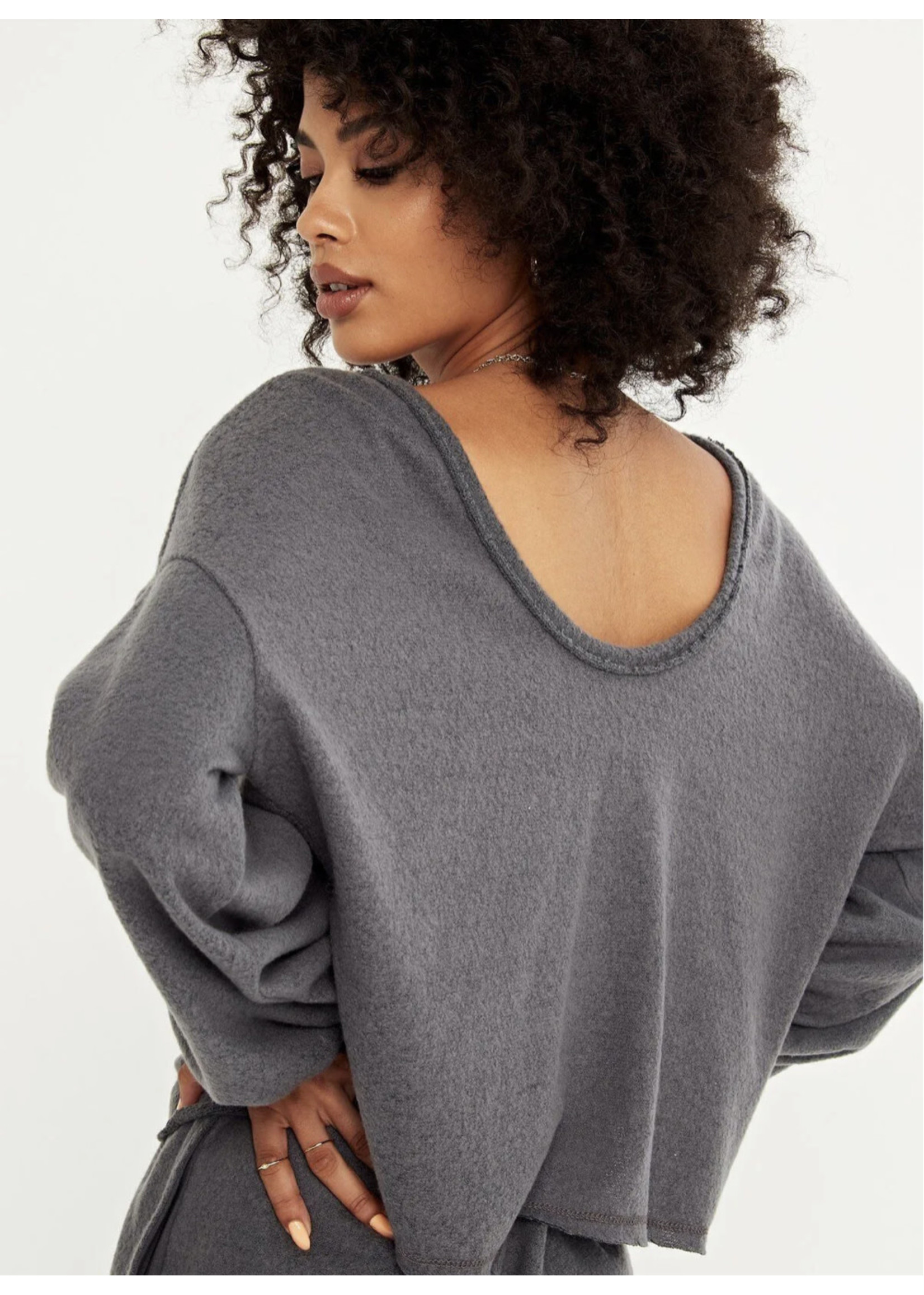 Project Social T Project Social T - Higher Love Low Back Sweatshirt