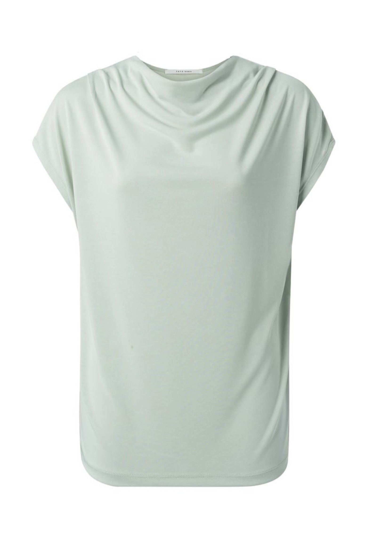 YAYA YAYA Drape Neck Top