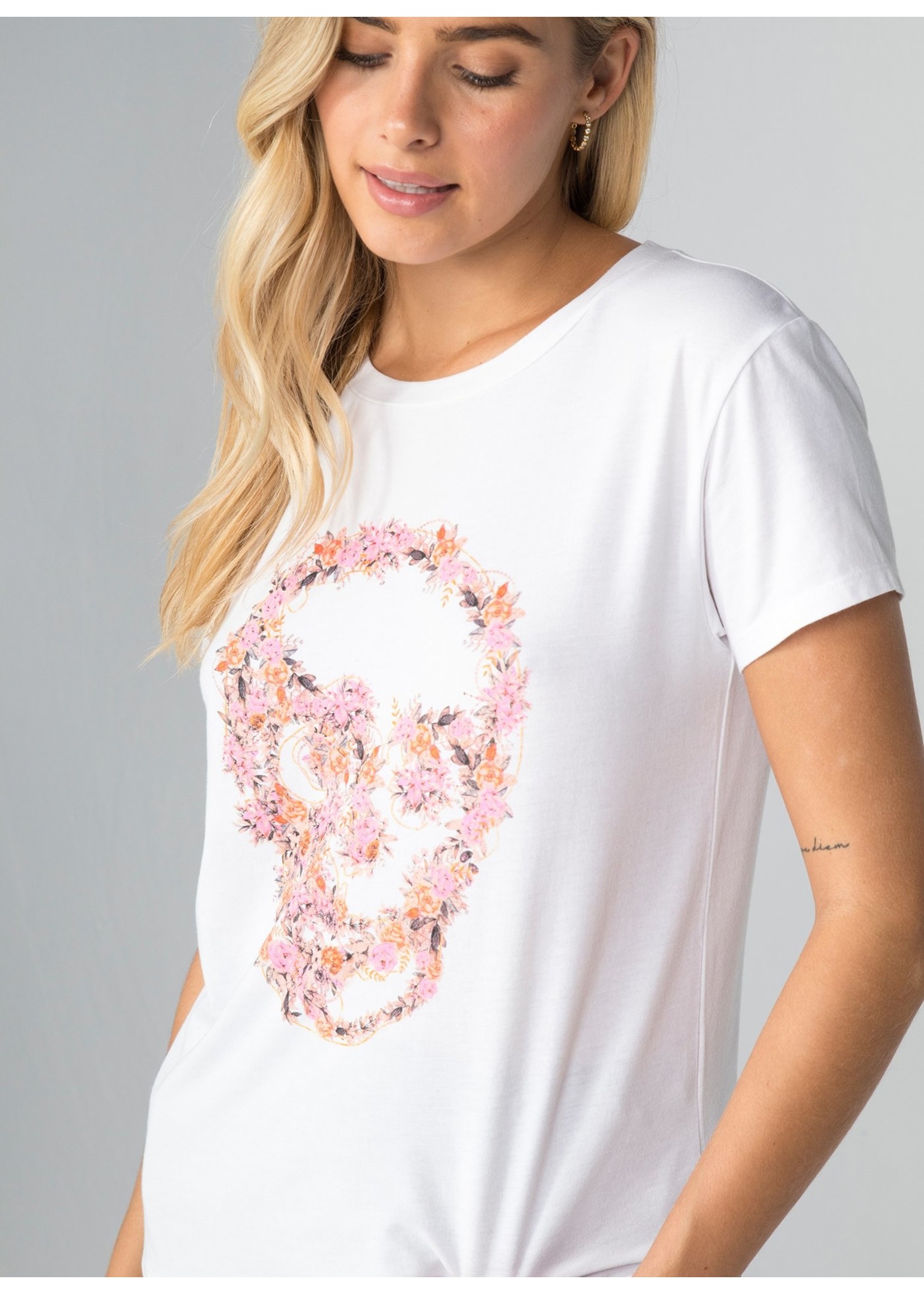 CHRLDR CHRLDR - Flower Skull  Classic T-Shirt