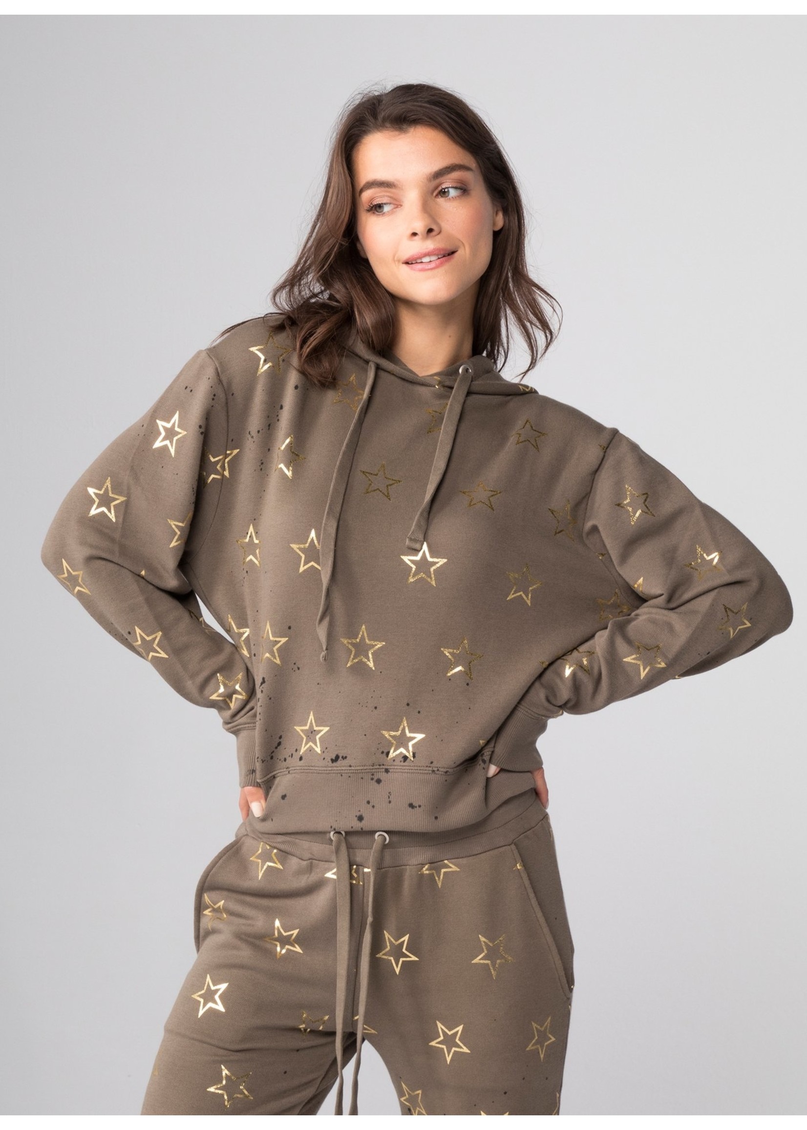 CHRLDR CHRLDR - All-Over Stars Outline Hoodie