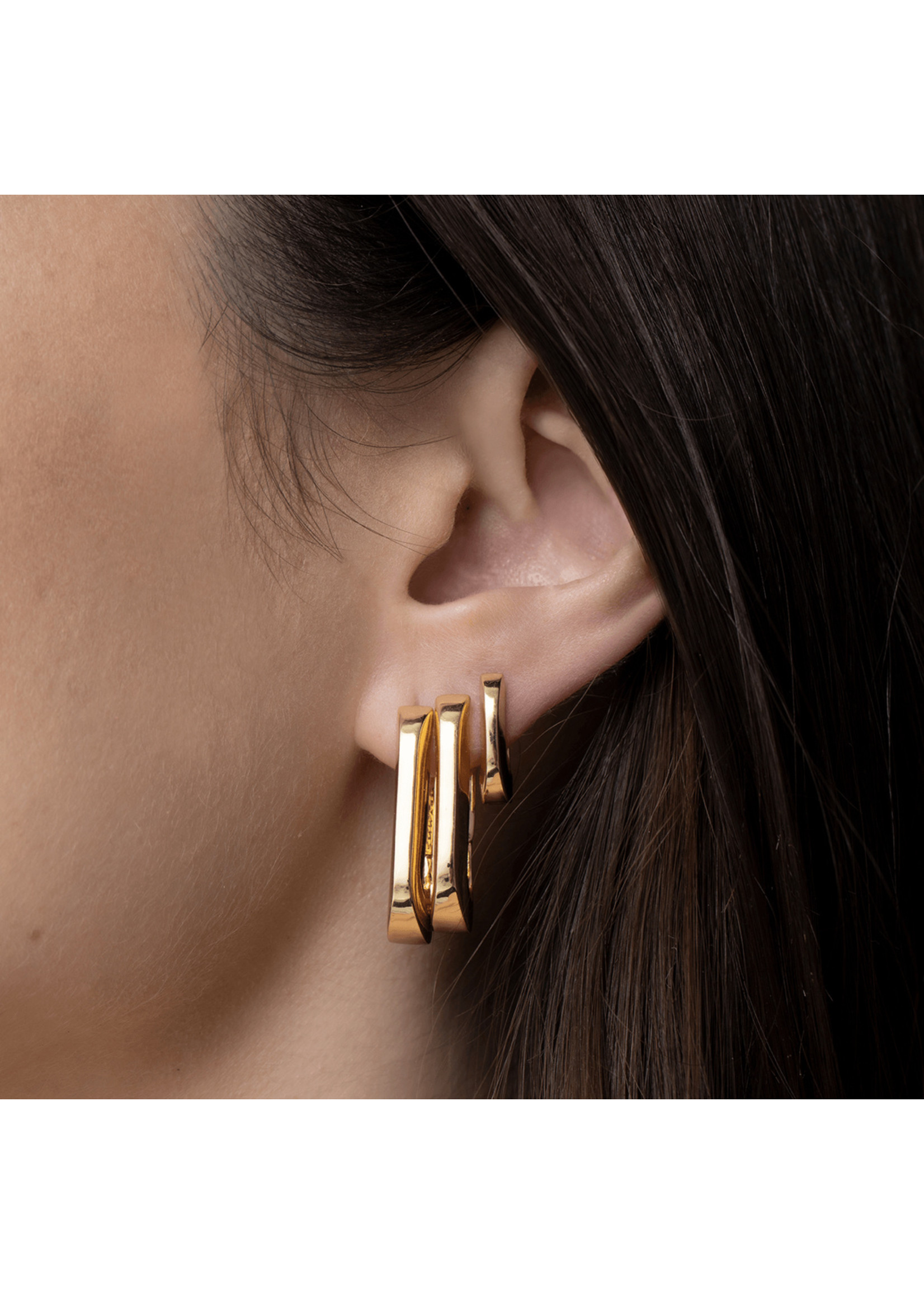 JB U-Link Earrings - MonAmie Boutique