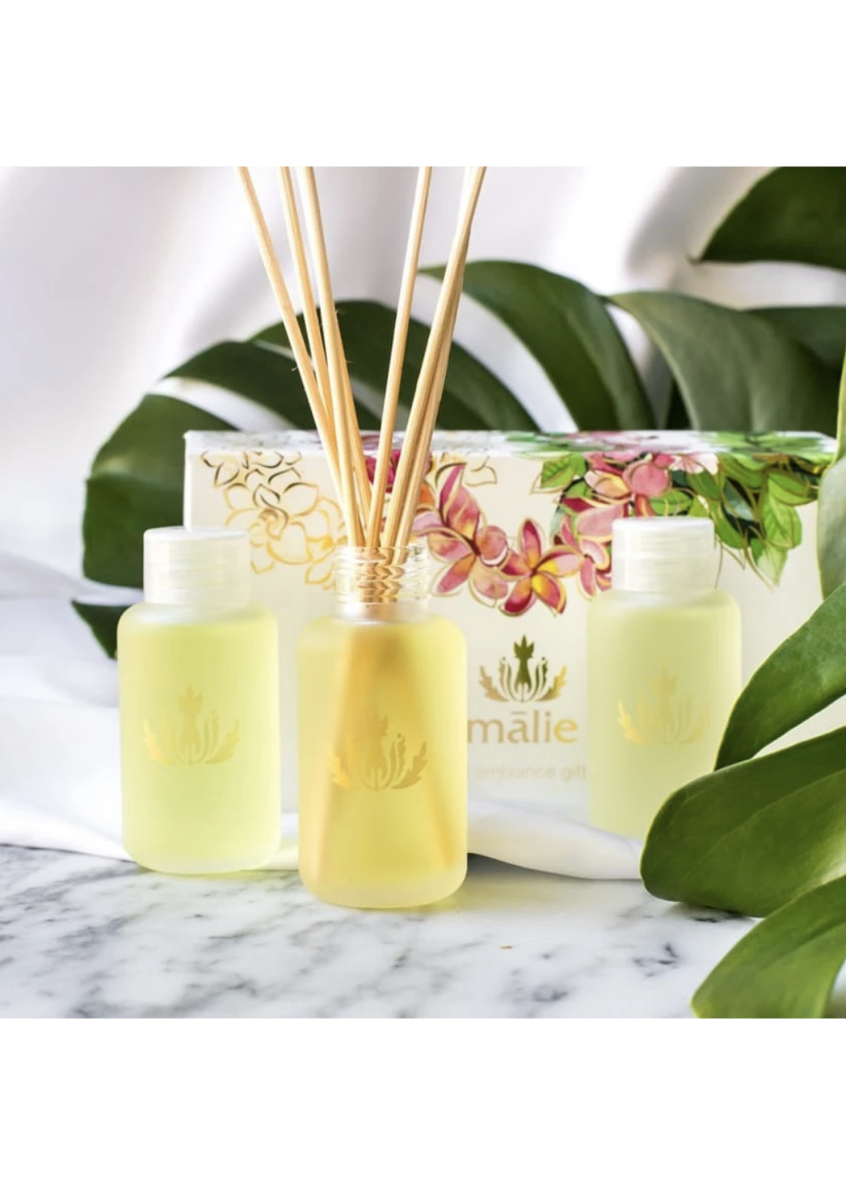 Malie Malie - Ambience Reed Diffuser Plumeria/Pikake/Koke'e