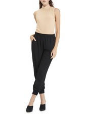 (取寄) サンクチュアリ レディース エッセンシャル スリーブレス モック ネック Sanctuary women Essential Sleeveless Mock Neck Black Sanctuary Essential Mock Neck Sleeveless Knit Tank Top