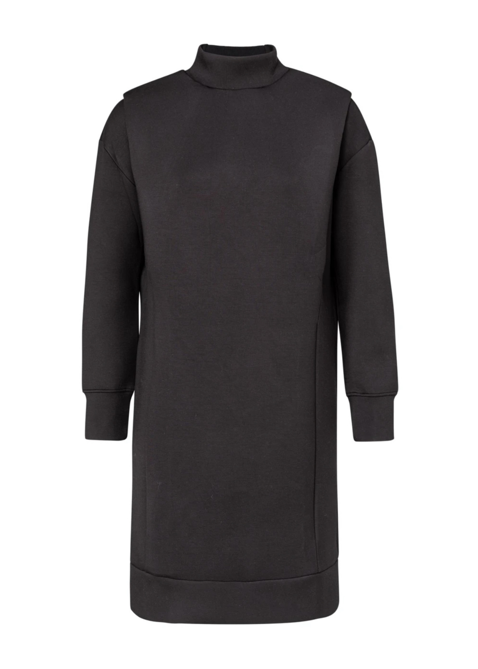 High neck scuba dress hotsell