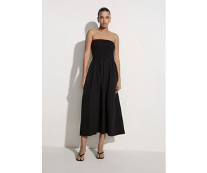 faithfull the brand madella midi dress FAITHFULL Madella Midi Dress in Cherry Tomato