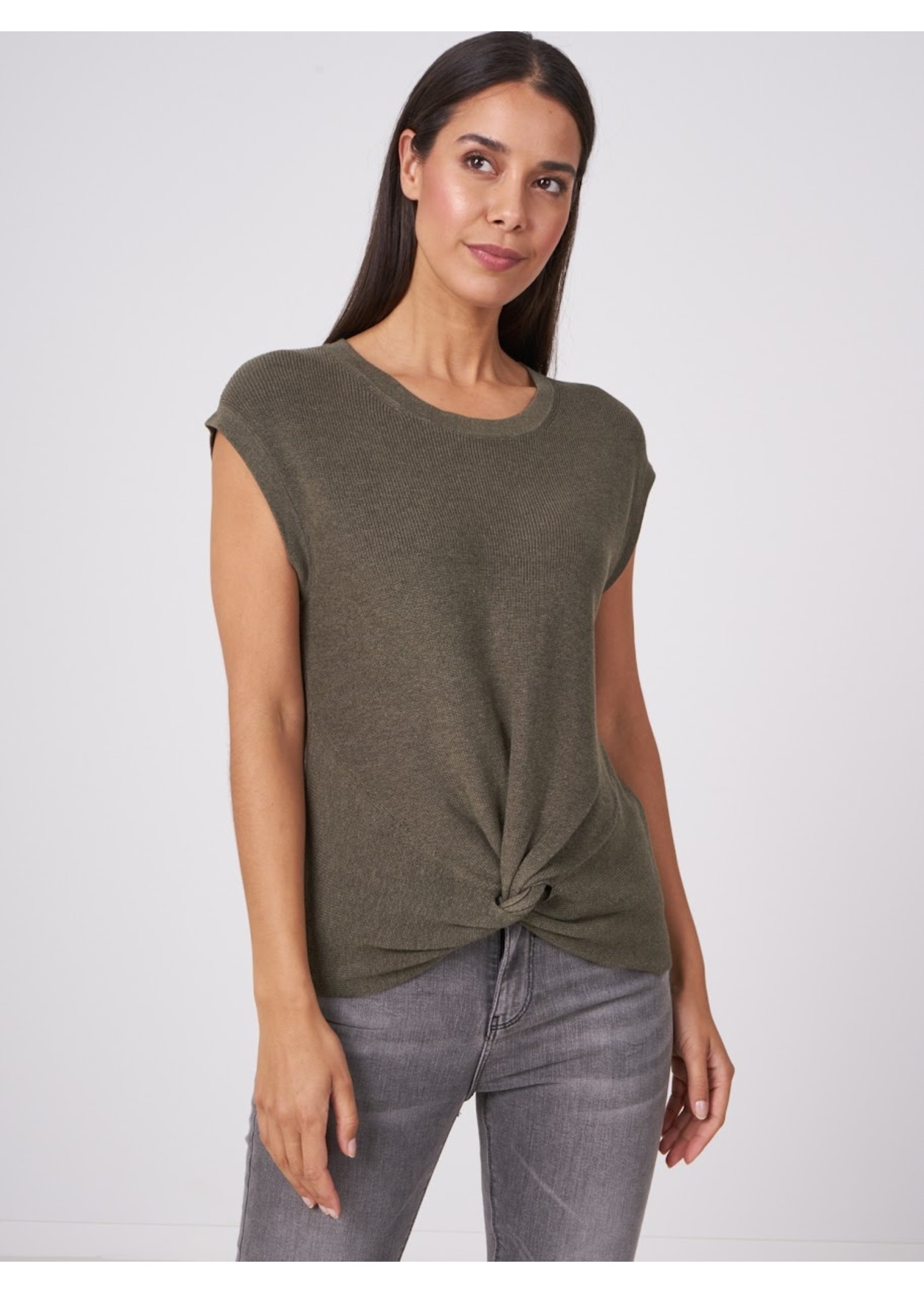 Repeat Repeat - Knotted Sleeveless Knit