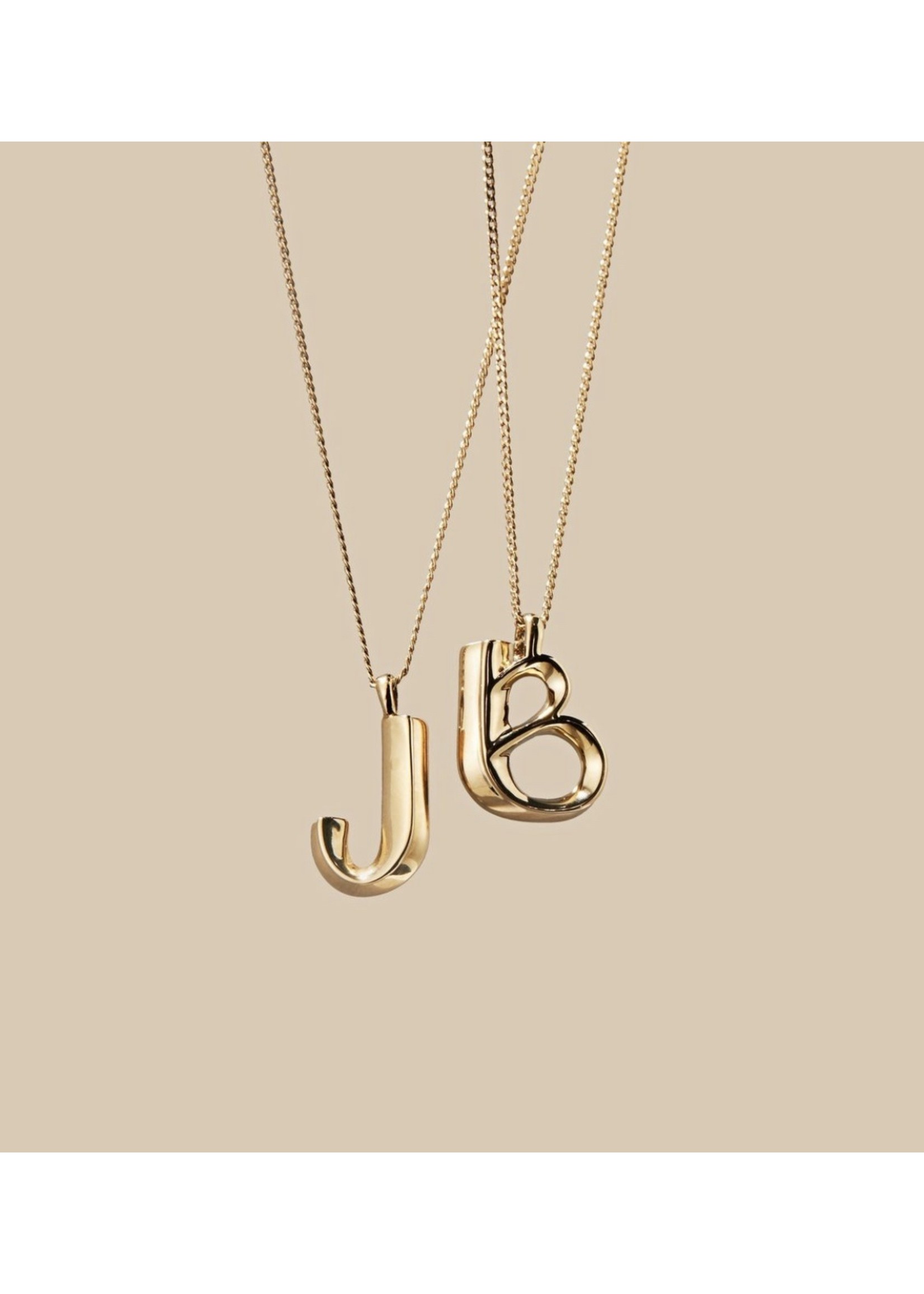 Jenny Bird JB Monogram Necklace