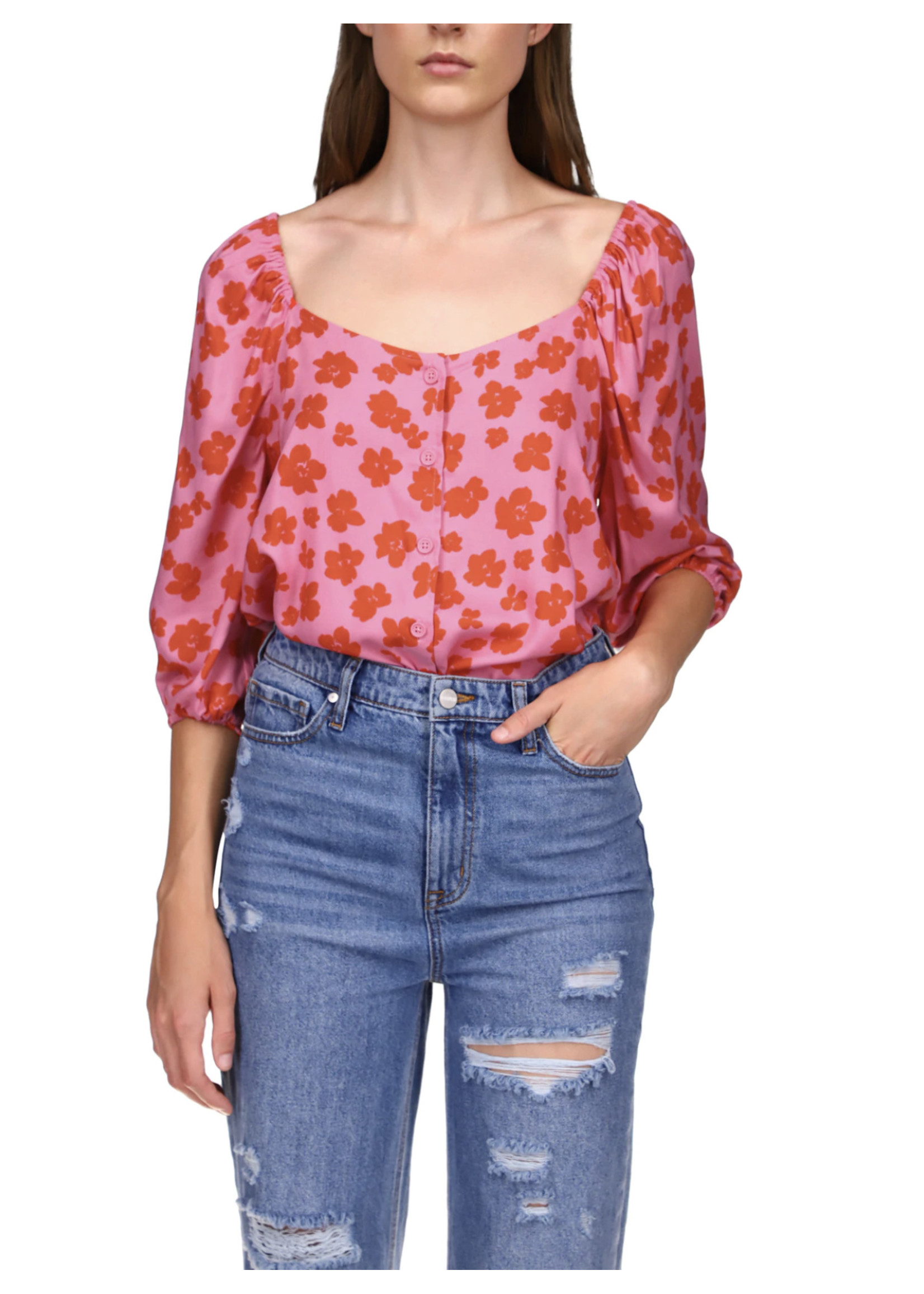 Sanctuary Sanctuary - Daily Button Front Blouse