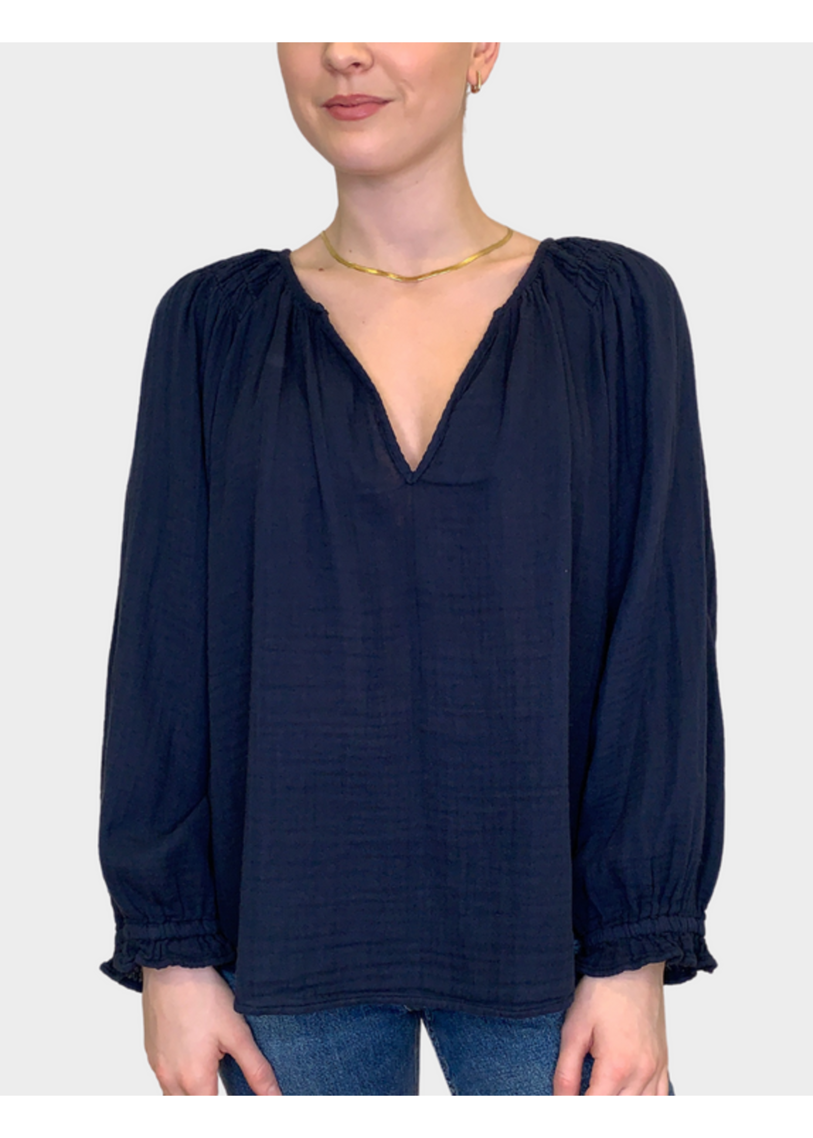 Velvet Velvet - Antonia Cotton Gauze Blouse