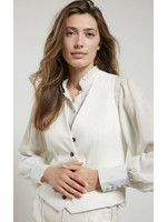 YAYA Yaya- Printed Long Sleeve Blouse with volume Sleeve