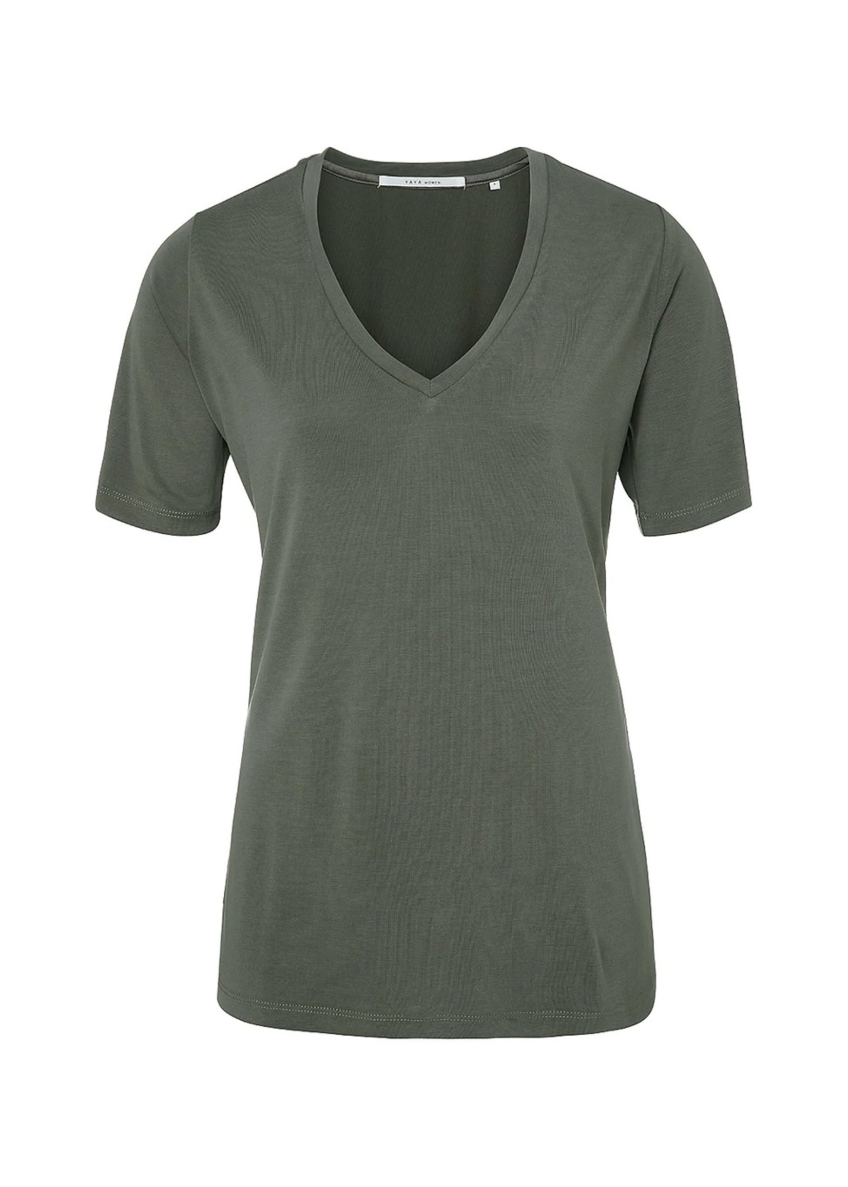 YAYA Yaya - Modal V-Neck Tee