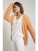 YAYA Yaya - Heavy yarn cardigan with long sleeves