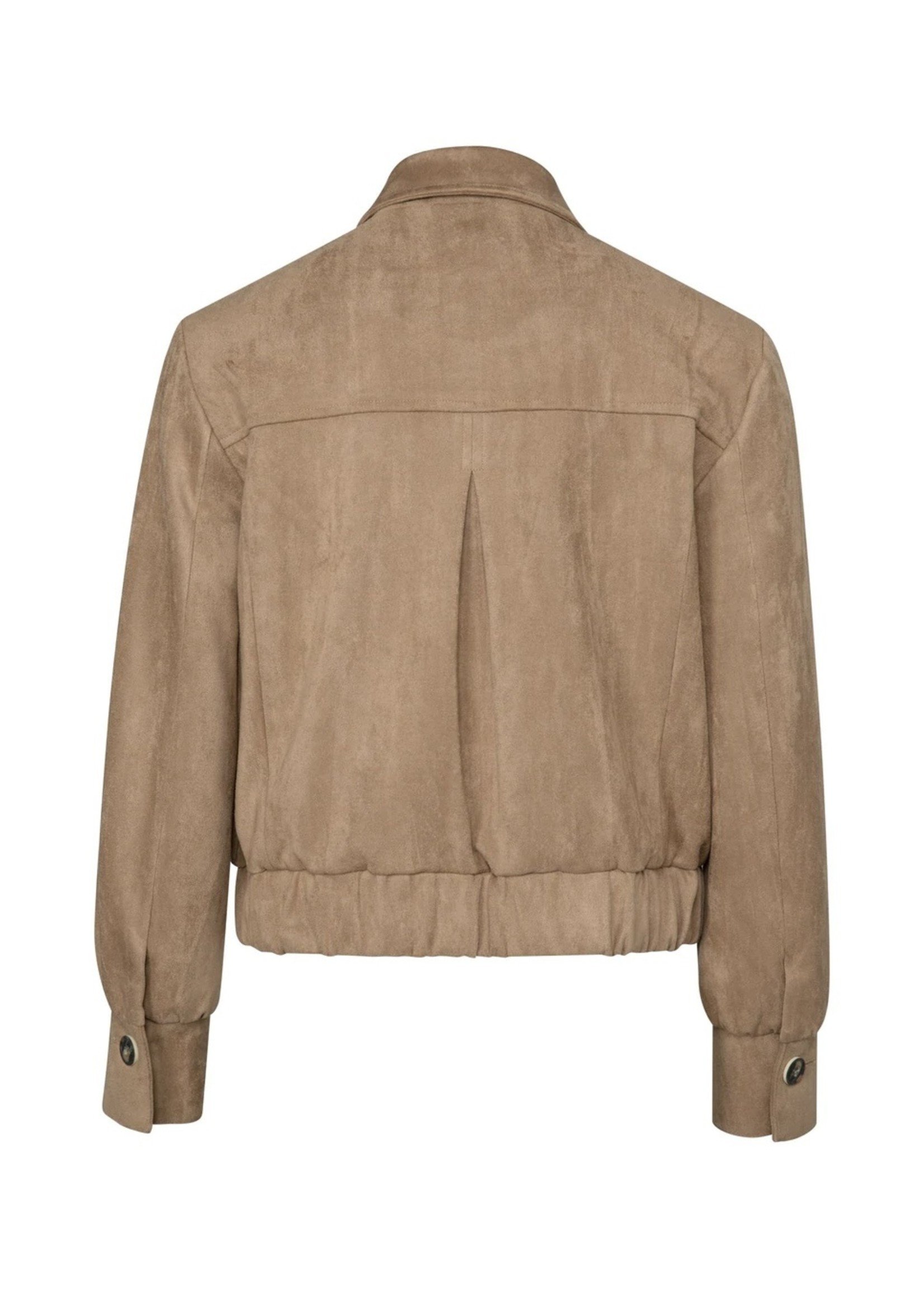 YAYA Yaya - Suedine Jacket with Pockets