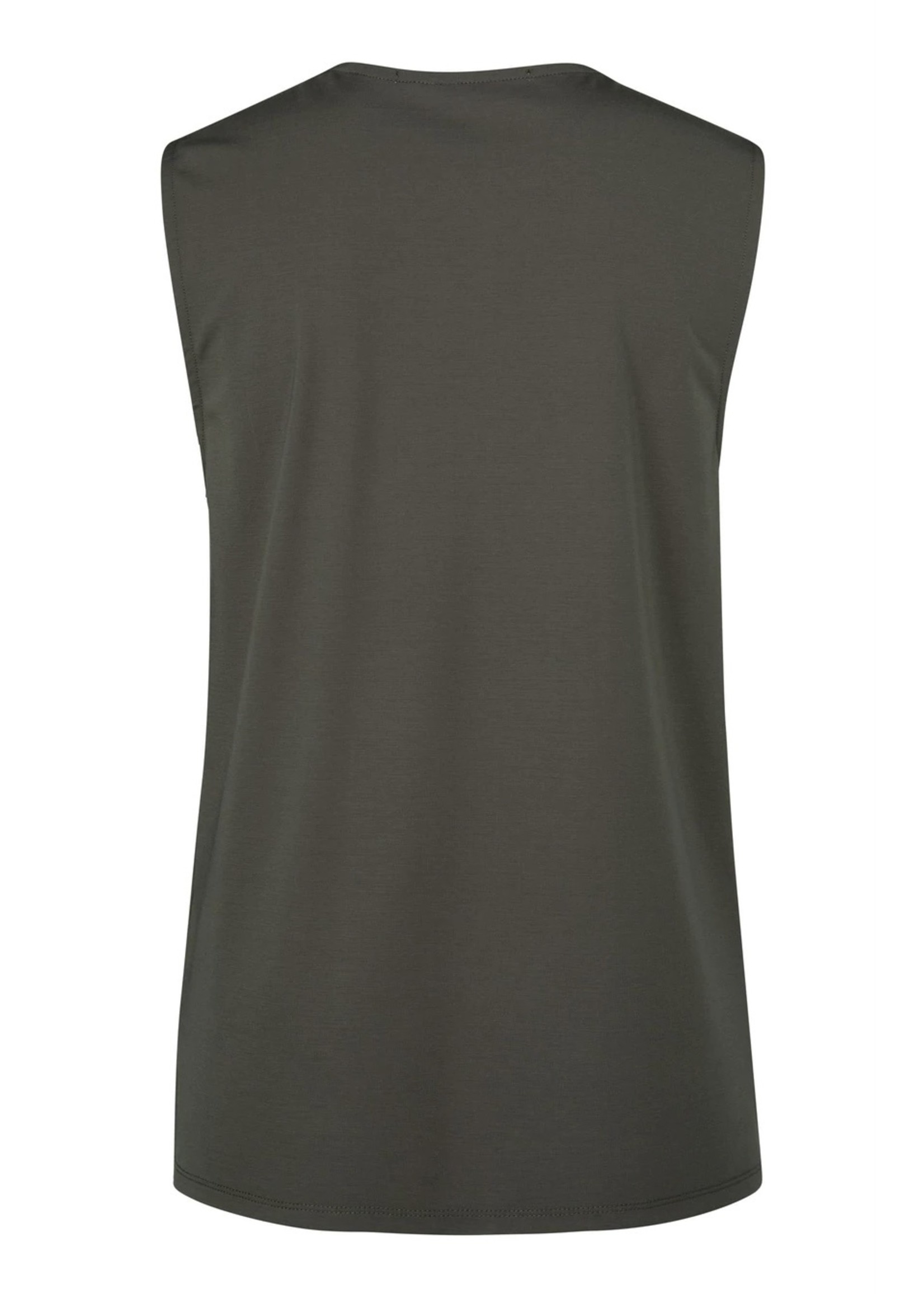 YAYA Yaya - Jersey Top with V-Neck