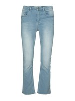 YAYA Yaya - Denim kick flare in 7/8 length