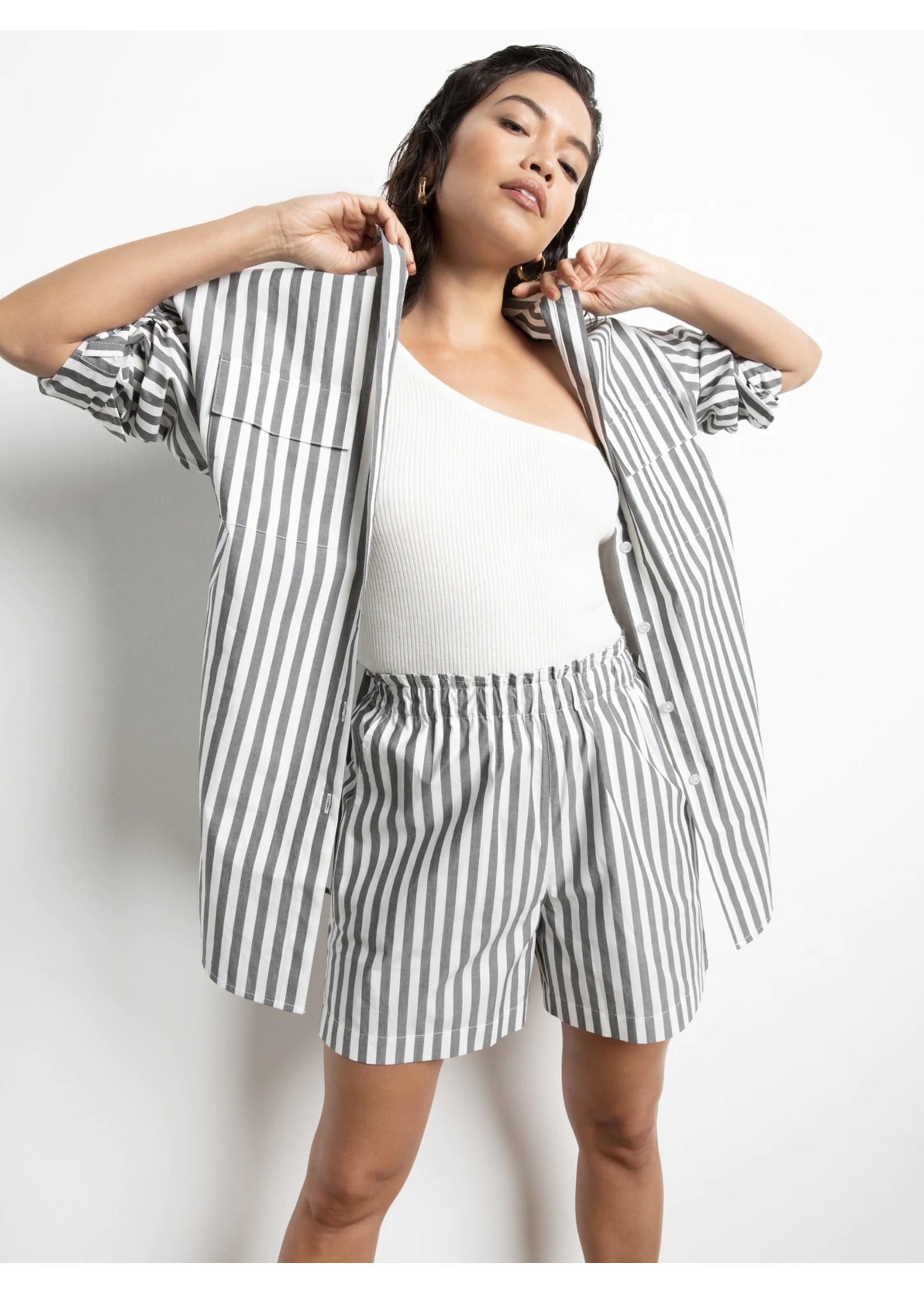 Sanctuary Sanctuary - Oversized Poplin Tunic