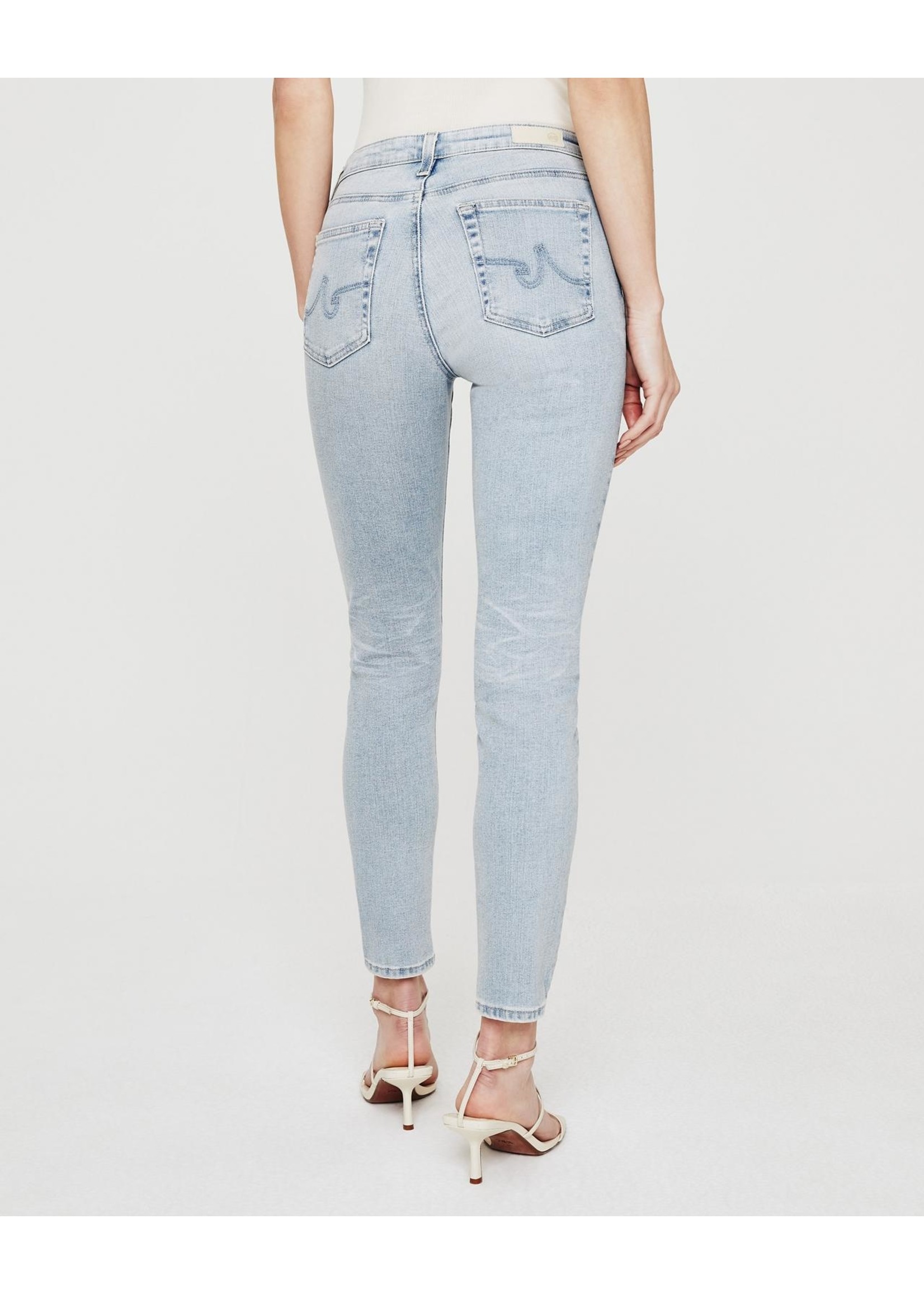 Farrah Skinny Ankle jeans in blue - AG Jeans