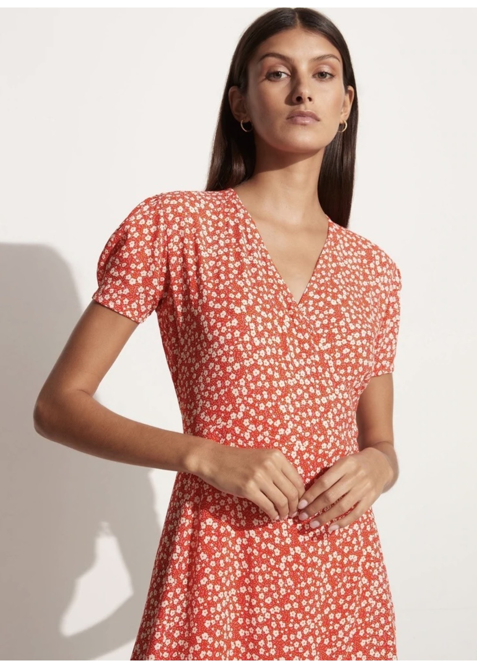 Faithfull The Brand Faithful the Brand - Louella Mini Wrap Dress