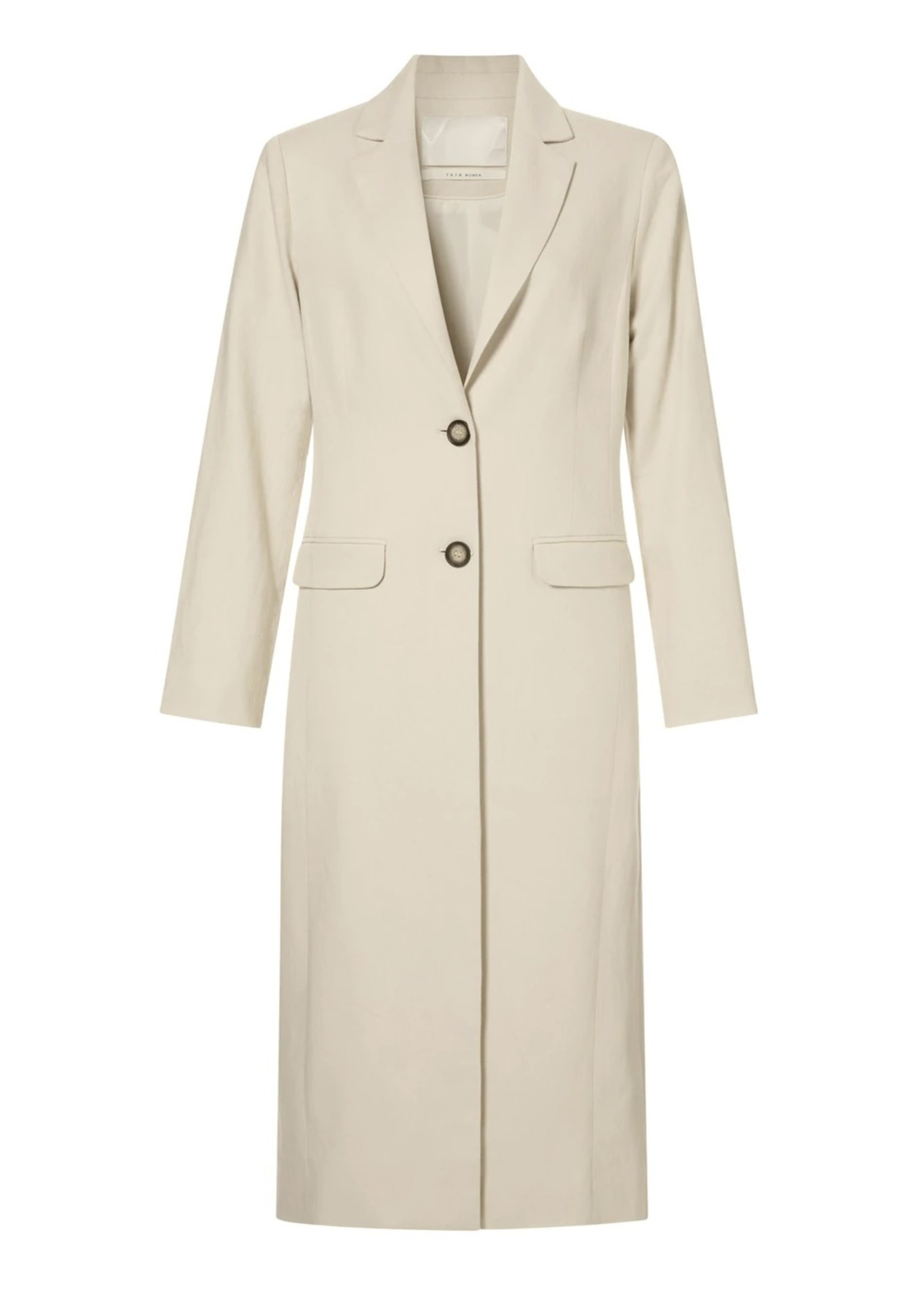 YAYA Yaya - Summer Coat in Linen Mix