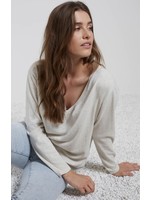 YAYA Yaya -  V-Neck Sweater with Long Sleeves