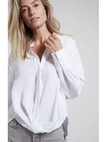 YAYA Yaya - Button up Blouse in Linen Blend